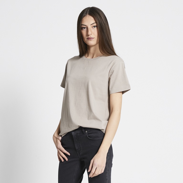 Basic tee "Bea" Beige 2